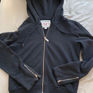 Authentic true religion zip up hoodie.